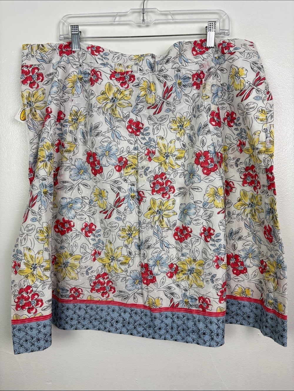 Talbots New Women’s 20W Floral Print Vintage Skirt - Picture 2 of 5